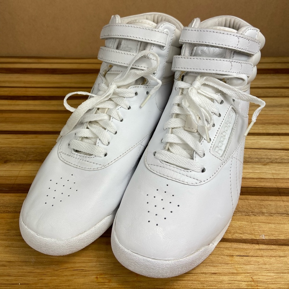 Reebok Women's High-Top White Sneakers